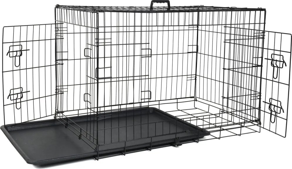 Транспортна клетка за куче, сгъваема, M - XXXL Dĺžka: 107 cm | Šírka: 70 cm