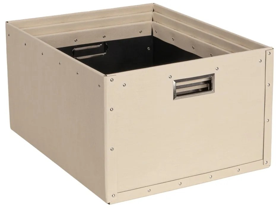 Бежови картонени кутии за съхранение в комплект от 3 броя Ture - Bigso Box of Sweden