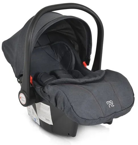 Детско столче за кола Trio i-Size 40-87 см. MONI - черно
