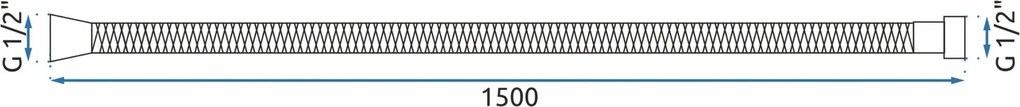 Душ маркуч Rea Titan 150 cm