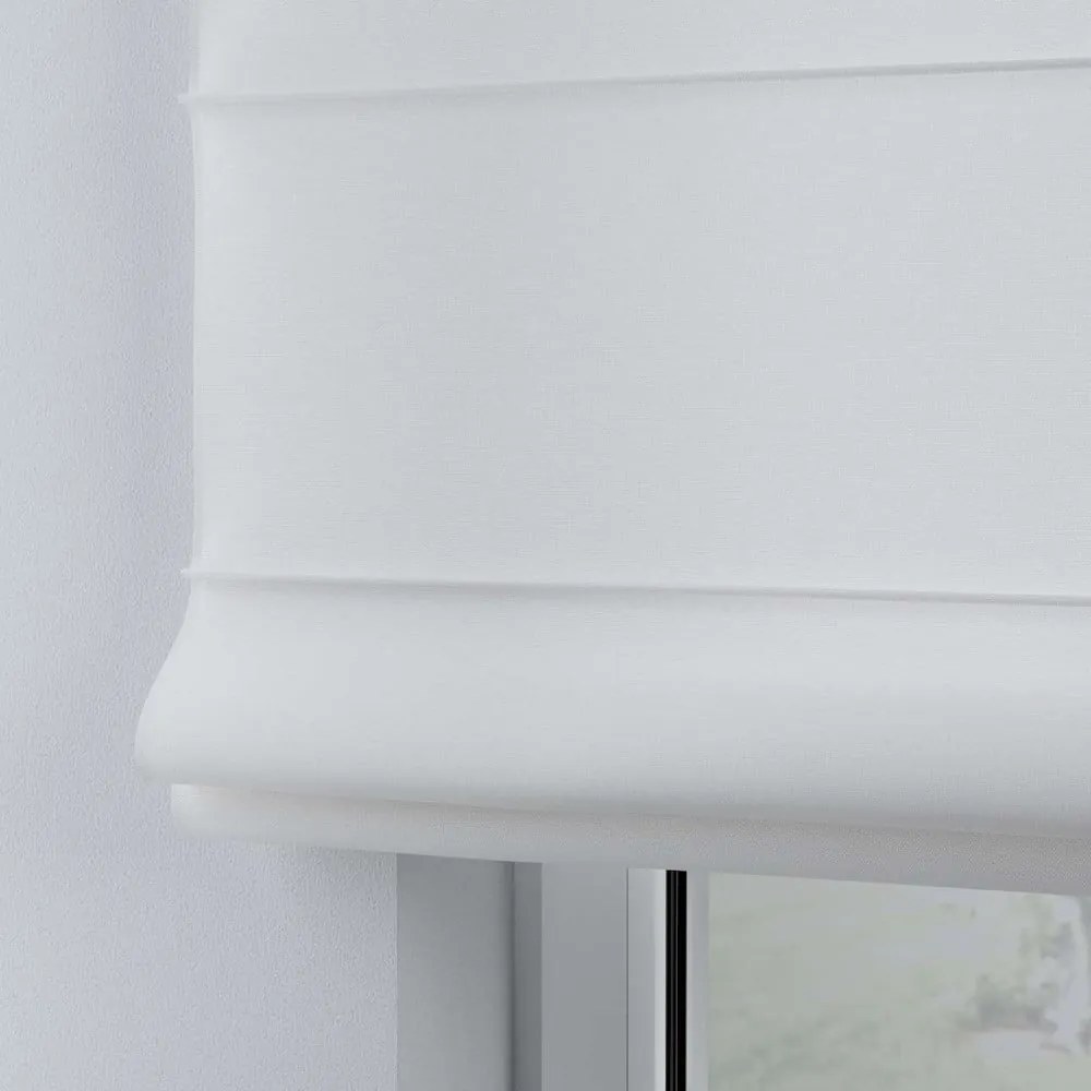 Бяла римска щора 170x160 cm Happiness - Yellow Tipi