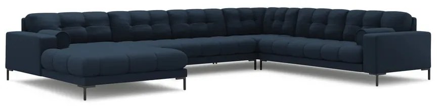 Син ъглов диван (десен ъгъл) Bali – Cosmopolitan Design