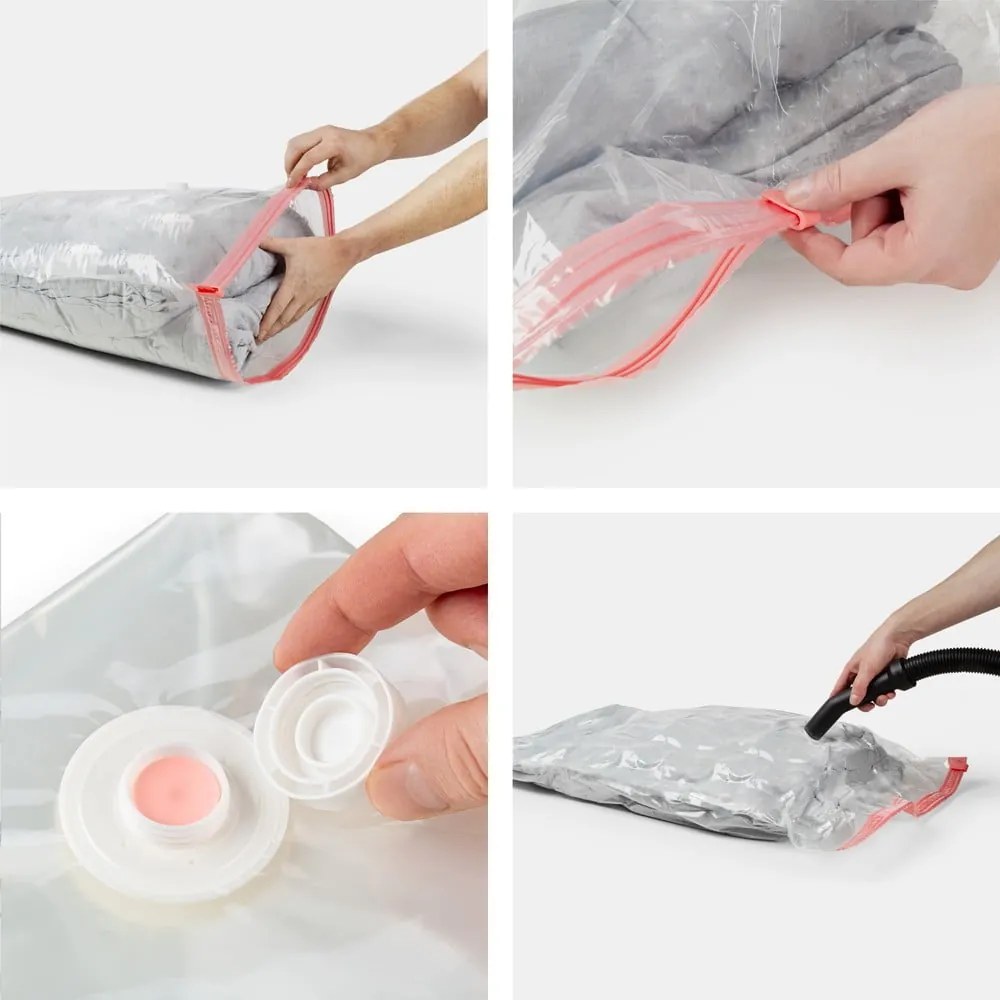 Вакуумни торбички в комплект от 2 броя Premium Valve S – Compactor