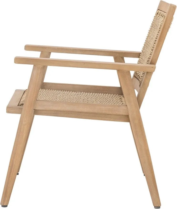 Градински стол от масивно дърво в естествен цвят Sorrento – Bloomingville