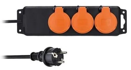 Solight PP322 удължител 3x1.5mm² IP44, 3 м