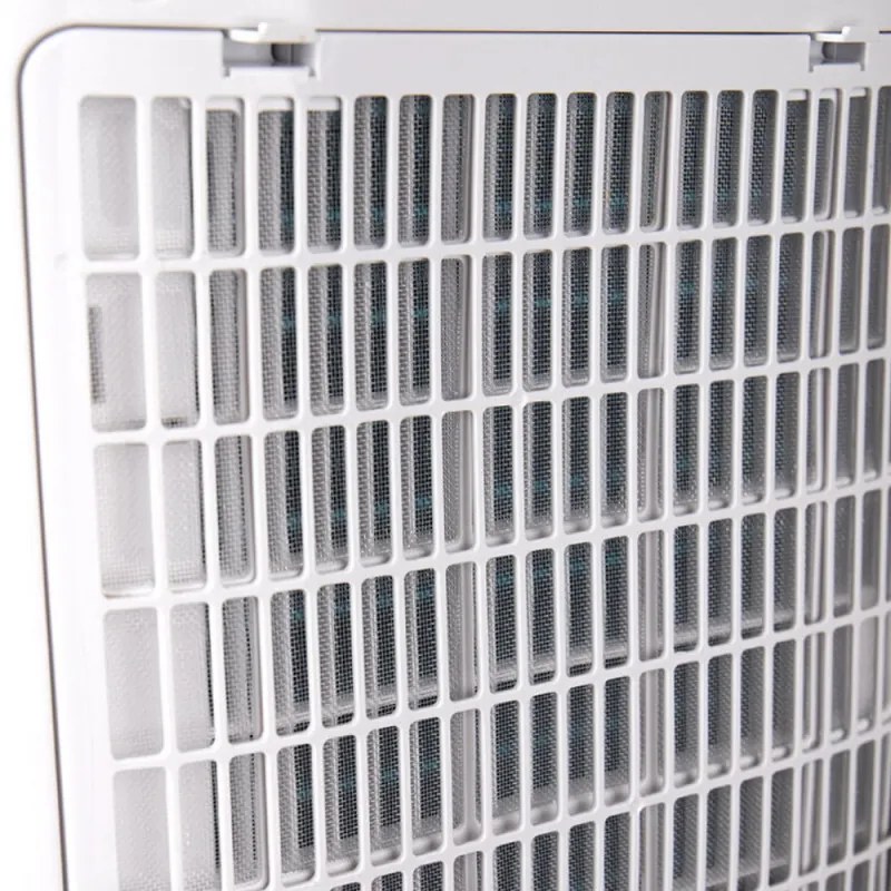 Влагоабсорбатор Finlux FDH-20E, 20л/24ч, 390W, 150 м3/ч, 3 л, 2 скорости, Карбонов и прахов филтър, Бял/черен