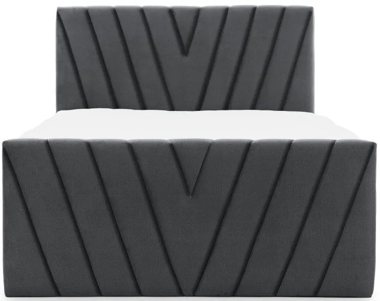 Тапицирано легло Alba-Gkri Skouro-140 x 200