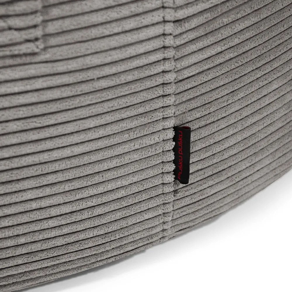 Лилав пуф от рипсено кадифе Roll 105 – SLOWDOWN