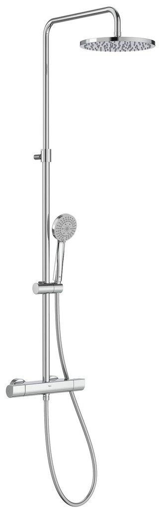 Душ колона, A5A9A2EC00, Roca, ROUND, хром, 58.9х117.5см