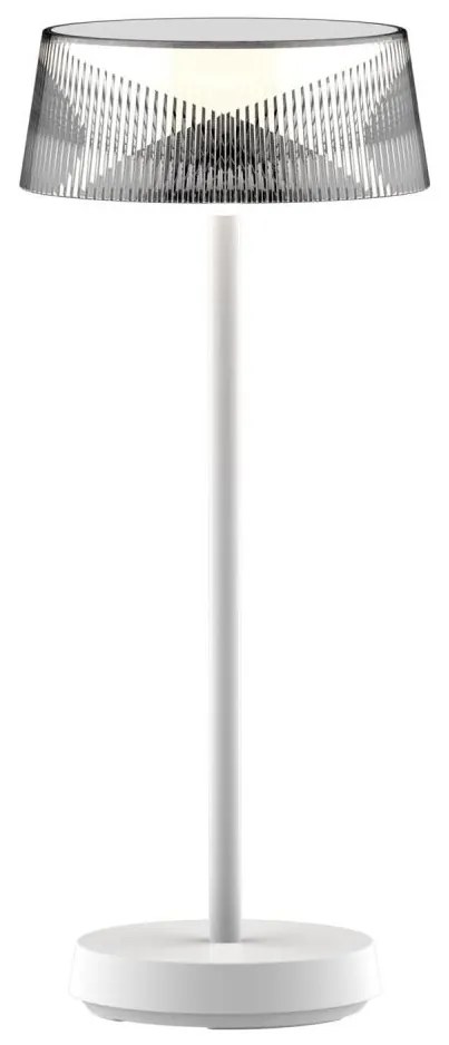 LED настолна лампа CASABLANCA LED/3,4W/5V USB 3600 mAh IP44 бяла