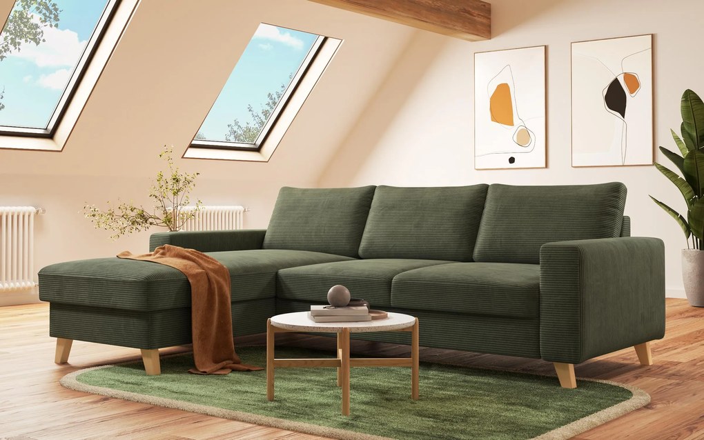 Разтегателен ъглов диван Марден