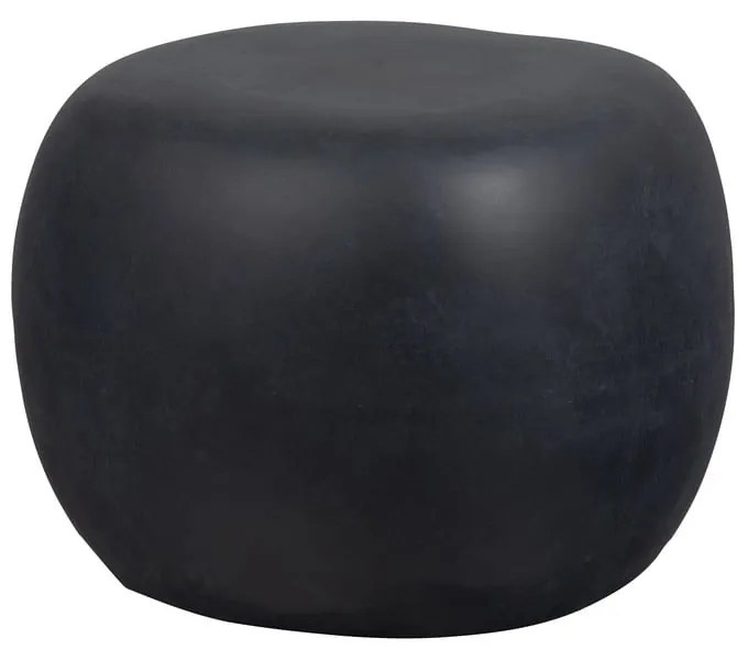 Кръгла масичка за кафе в антрацит ø 50 cm Pebble - vtwonen