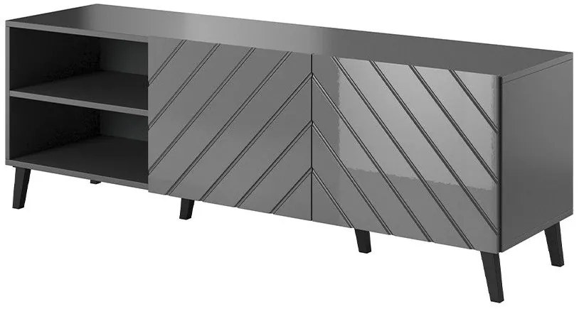 TV шкаф Abeto-Graphite