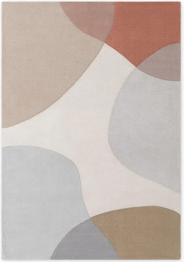 Бежов ръчно изработен вълнен килим 160x230 cm Hackney Clarissa – Ted Baker