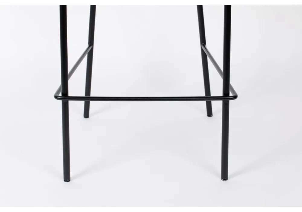 Сиви бар столове в комплект от 2 броя107 см Donny - White Label