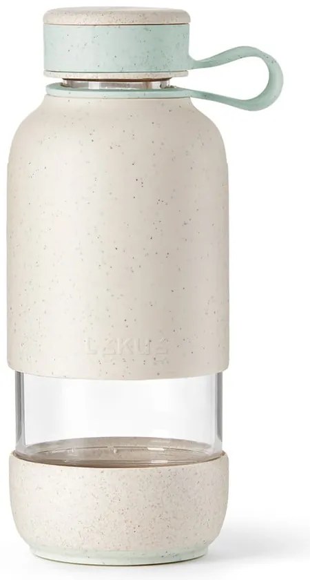 Кремава бутилка за пътуване стъклена бутилка 500 ml To Go Organic – Lékué