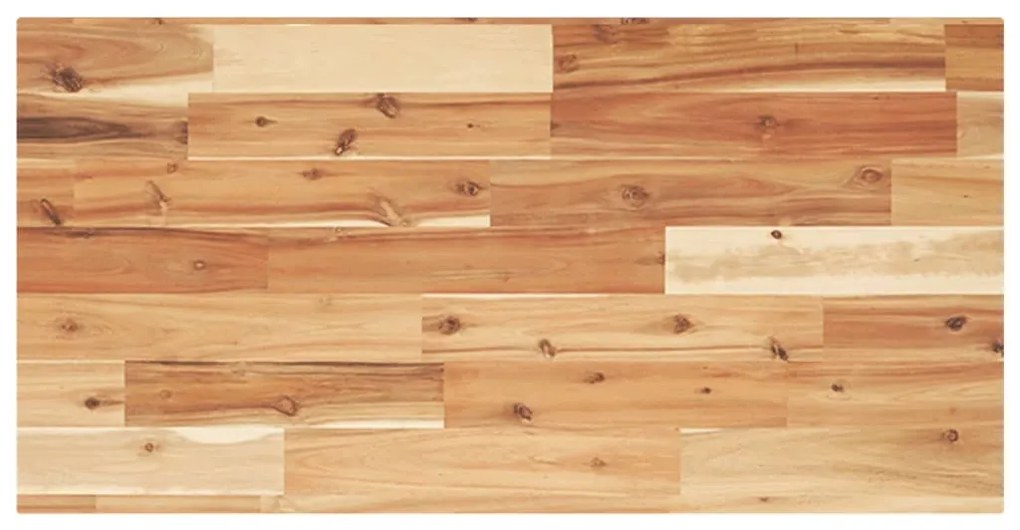 3279559 vidaXL Плаващ рафт, 100x40x2 см, маслен финиш, масивно дърво акация