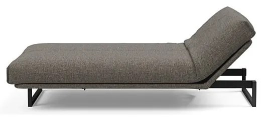 Сиво-кафяв разтегателен диван 200 cm Fraction – Innovation