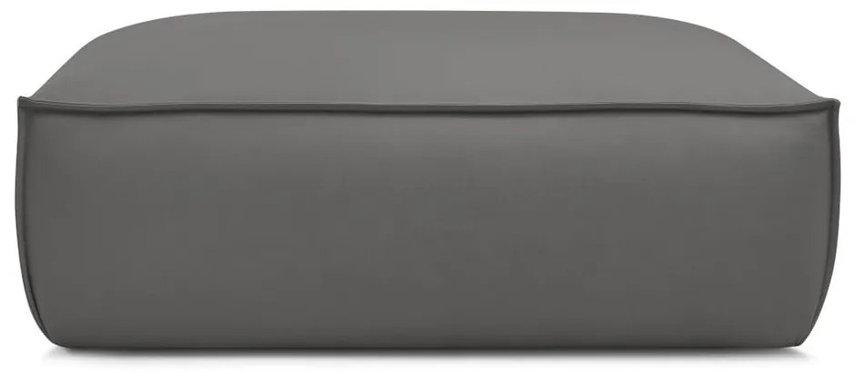 Сива табуретка от изкуствена кожа Boheme – Bobochic Paris