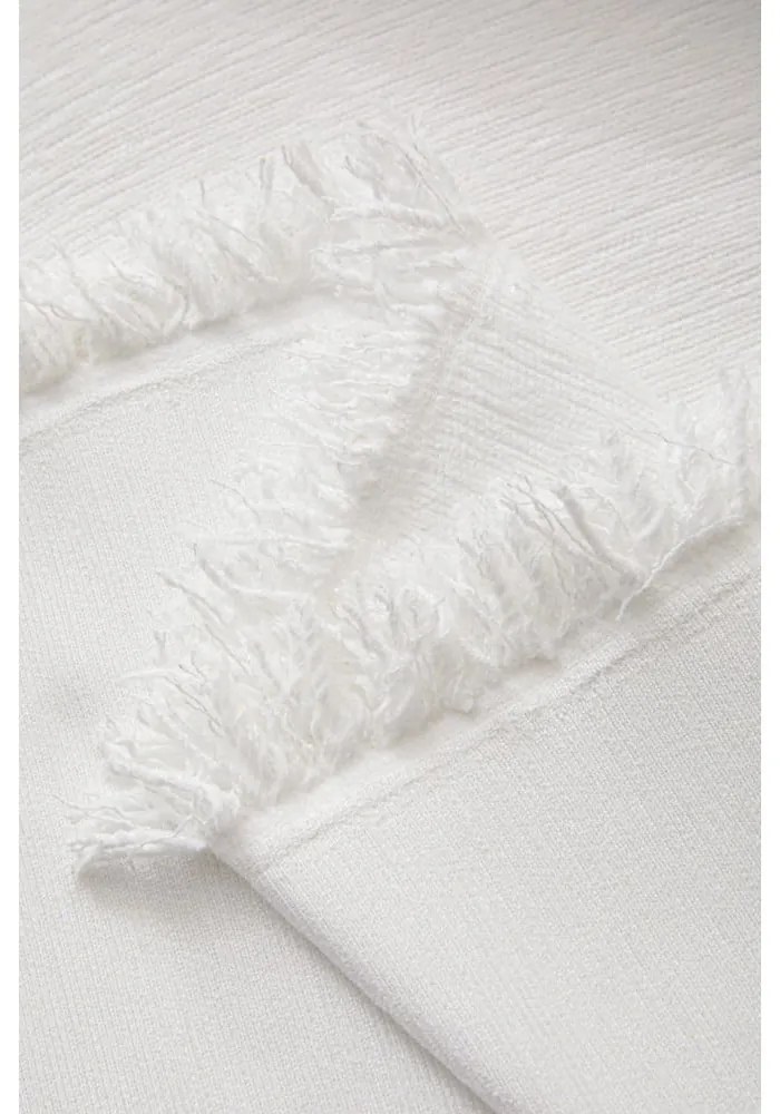 Бяло триместно покривало за диван Talo – Filumi