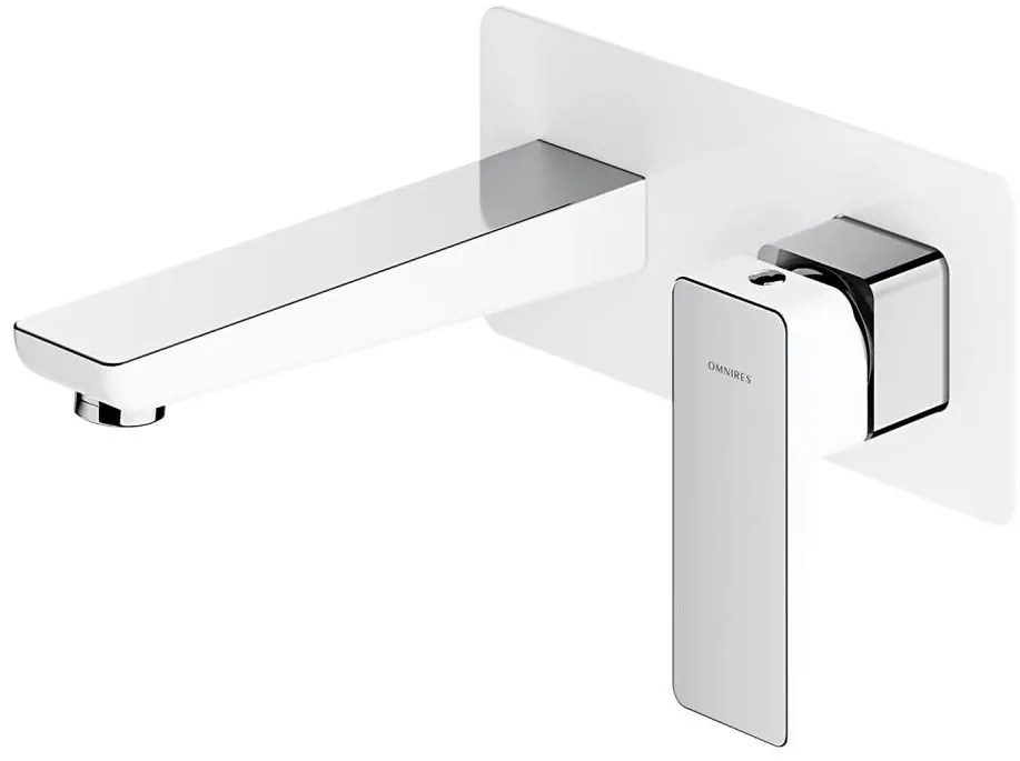 OMNIRES PM7415CRB смесител за вграждане PARMA хром/бяло