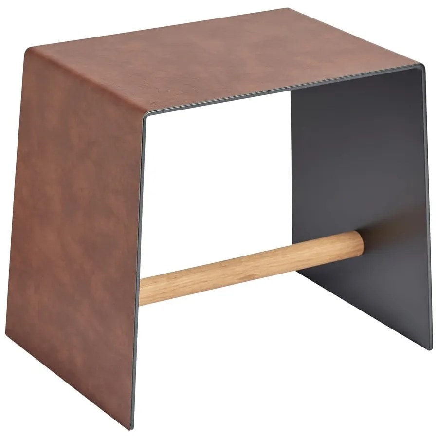 Метален стол в цвят кафяв коняк Bull – LIND DNA