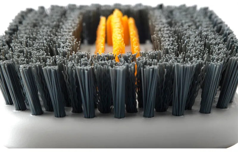 Четка за почистване на плочки Joseph Joseph CleanTech 6500022, 31 см, Отвор за окачване, Сив/Жълт