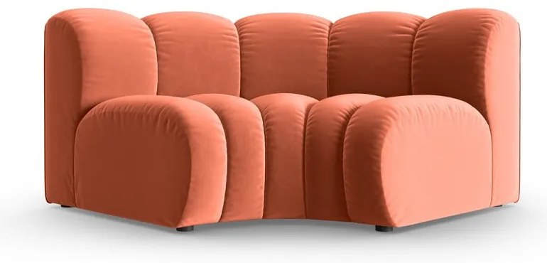 Розов кадифен модул за диван (променлив) Lupine – Micadoni