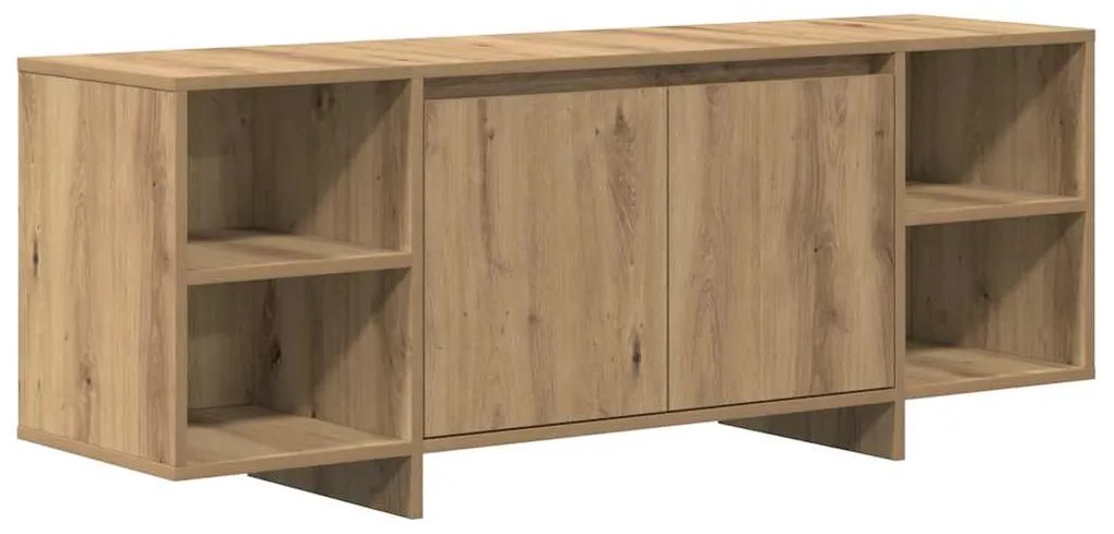 856789 vidaXL ТВ шкаф Artisan Oak 130x35x50 cm Инженерна дървесина