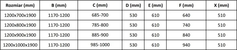 Mexen Apia разтегателна душ кабина 120 x 90 см, прозрачна, хром + тънък