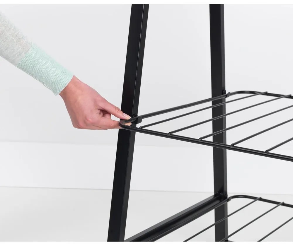 Черна стоманена стойка за дрехи Linn – Brabantia