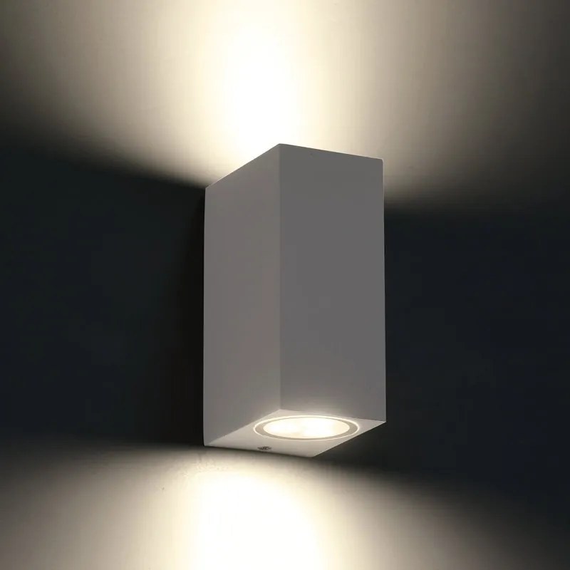 Аплика Градина LED Jerry Square-бял-дължина: 15 См.