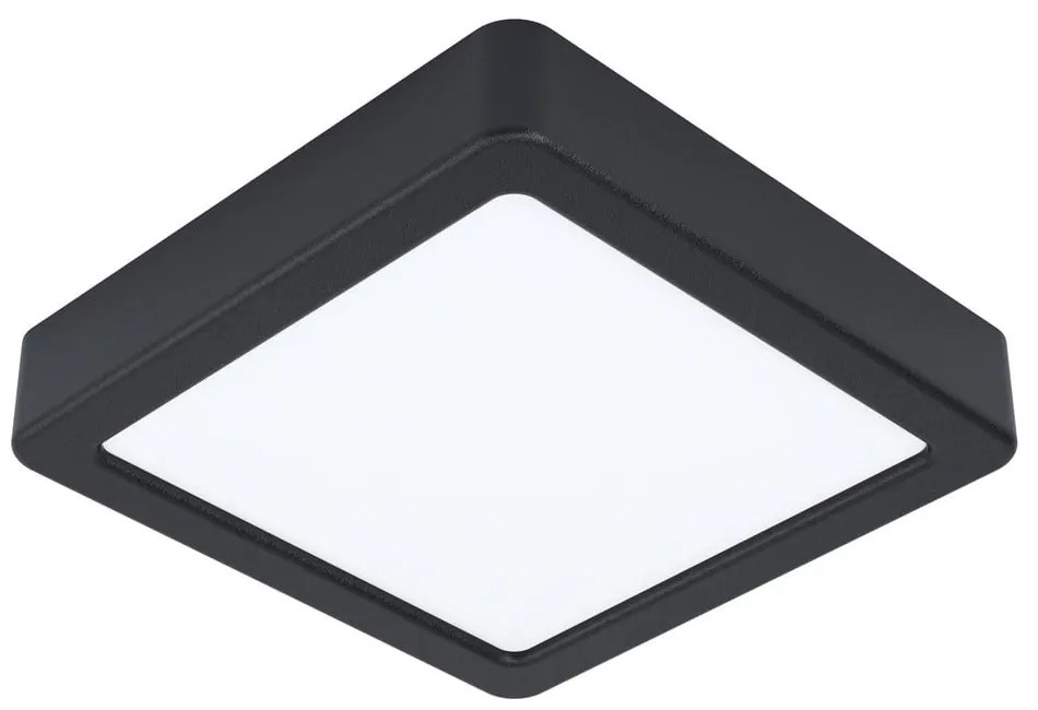 Черно LED осветително тяло за таван 16x16 cm FUEVA 5 – EGLO