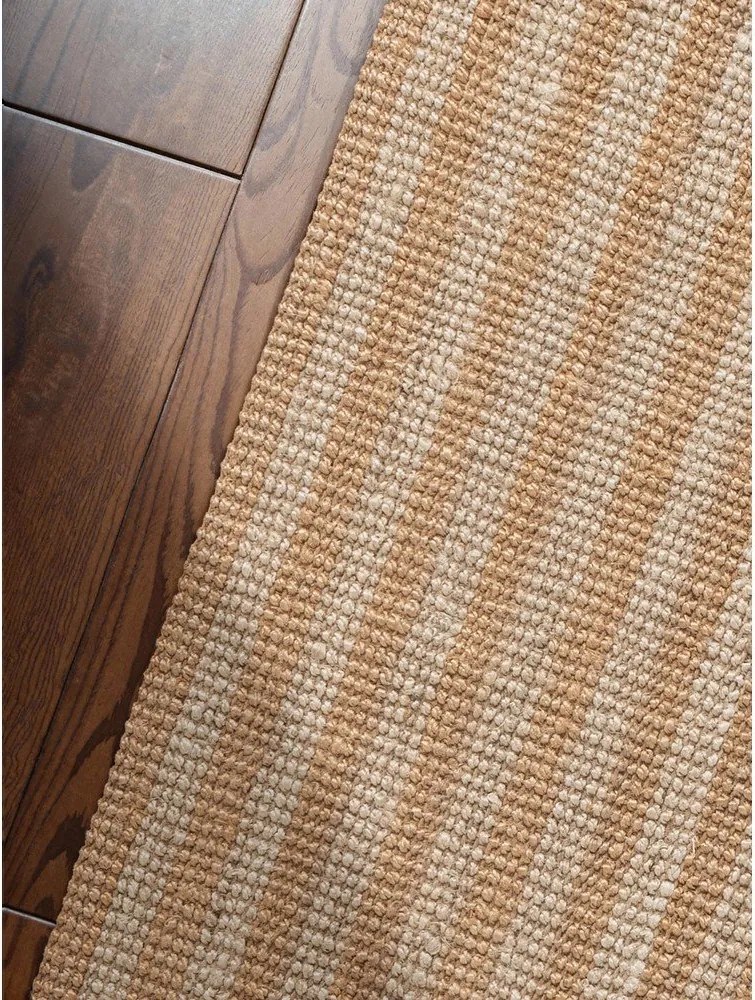 Бежов ръчно изработен ютен килим 160x230 cm Harvest Amber – Elle Decoration