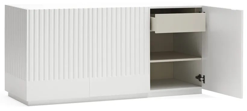 Бял скрин с чекмеджета , ширина 150 cm Doric - Teulat