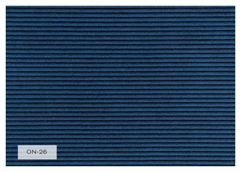 Тъмносиньо кресло от рипсено кадифе Lofty Lilly – Miuform