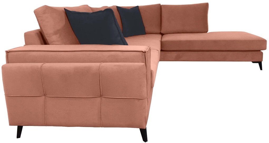 Ъглов диван Siena-Brown-Left