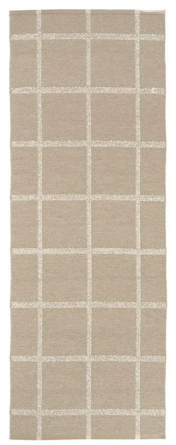 Бежова пътека за открито и закрито 70x225 cm Ada Dark Linen – Pappelina