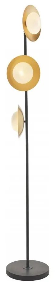 Endon 92039 - Лампион RUFFLE 3xG9/3W/230V черен/златист