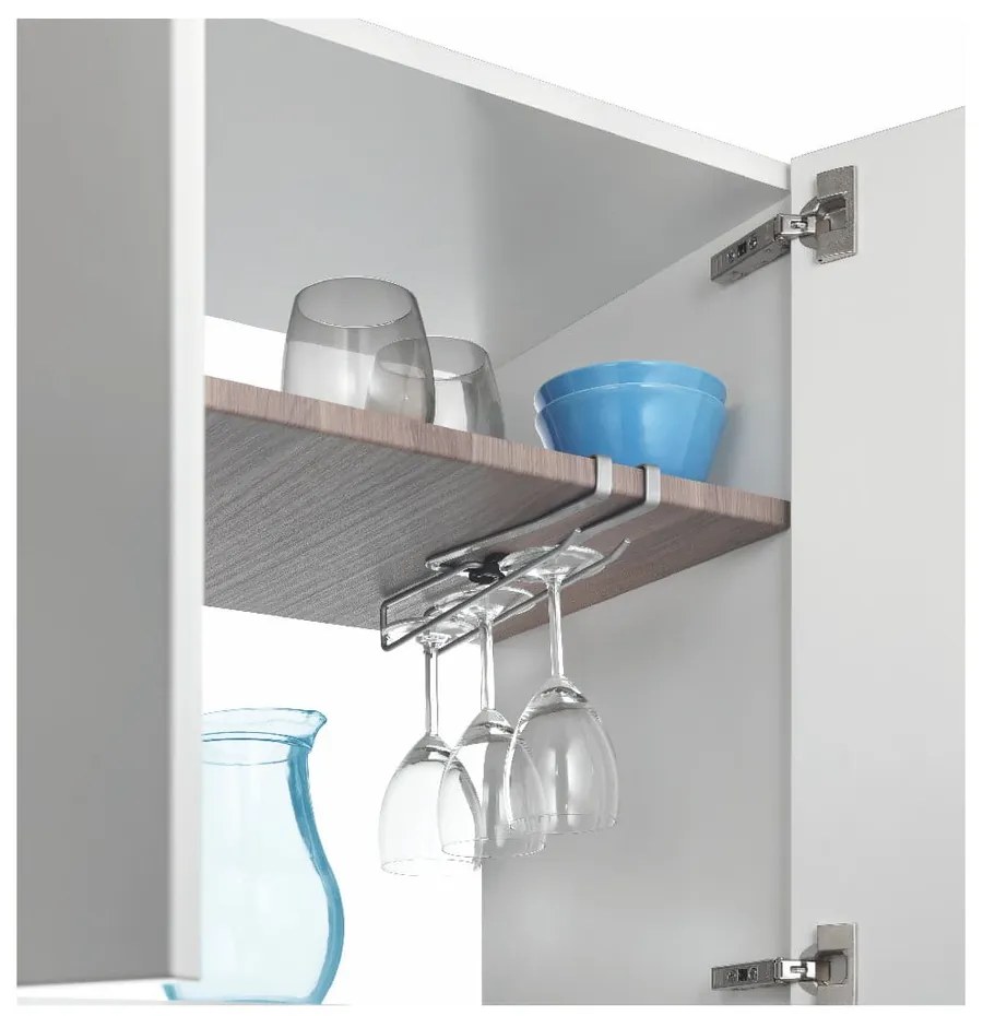 Висяща поставка за чаши, чаши или кухненски кърпи , дължина 8 cm - Metaltex