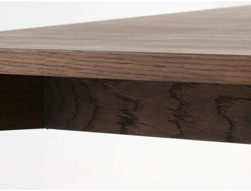 Кафява сгъваема трапезна маса 95x180 cm Arun – Unique Furniture