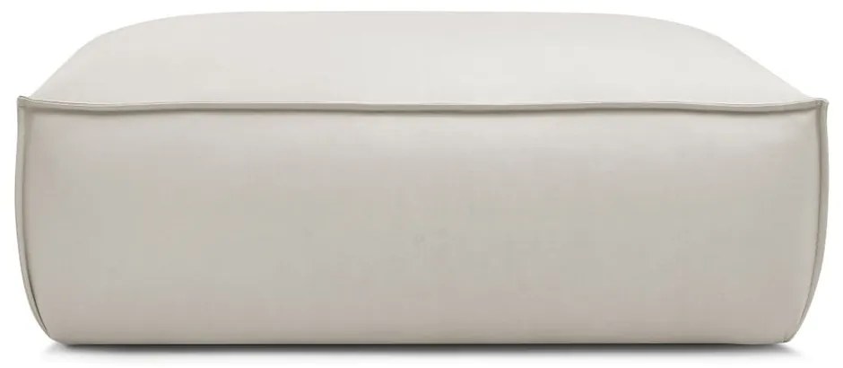 Бежова табуретка от изкуствена кожа Boheme – Bobochic Paris