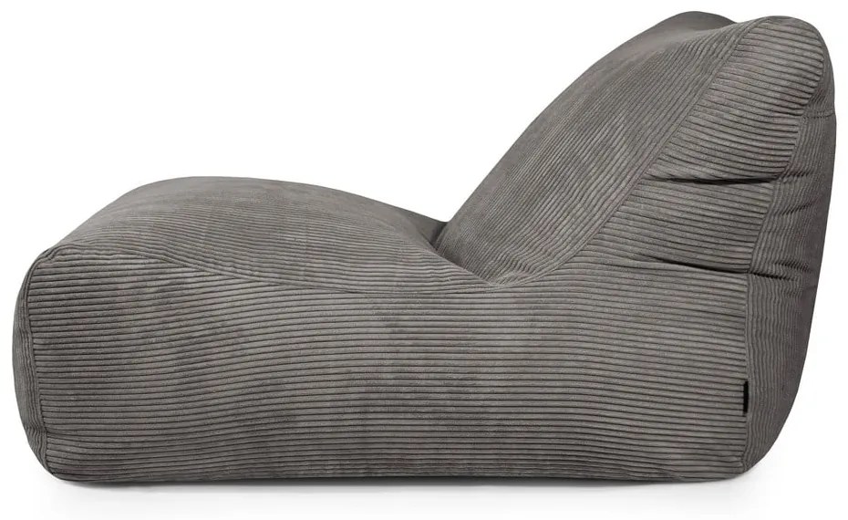 Зелен пуф от рипсено кадифе Lounge 100 – SLOWDOWN