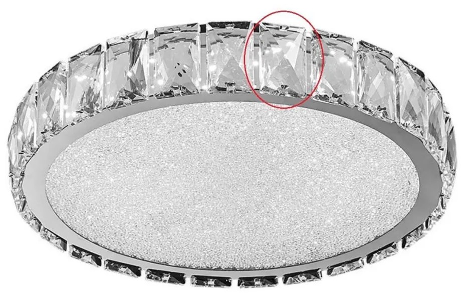 Luxera 62406 - Резервно стъкло GIRO 30 x 50 мм