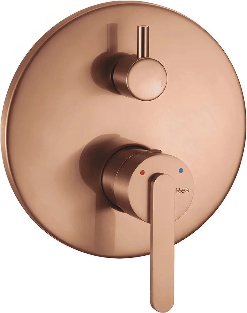 Душ система за вграждане Rea Ontario Brush Copper + BOX