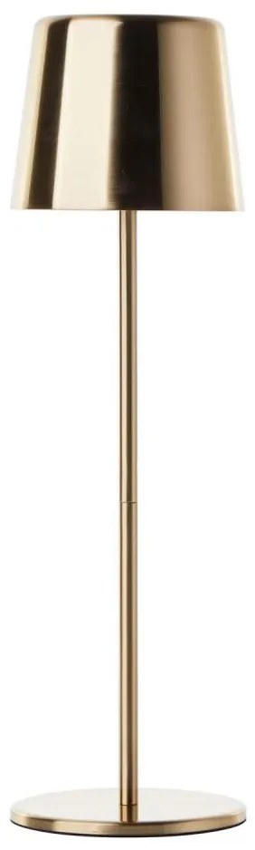 Brilliant XAANA LED/4W/5V IP44 златна външна сензорна лампа с димиране