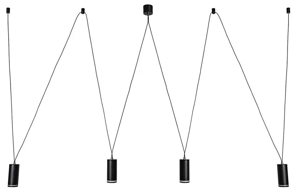 Rabalux 73038 - Пендел SENOBIA 4xGU10/5W/230V паяк