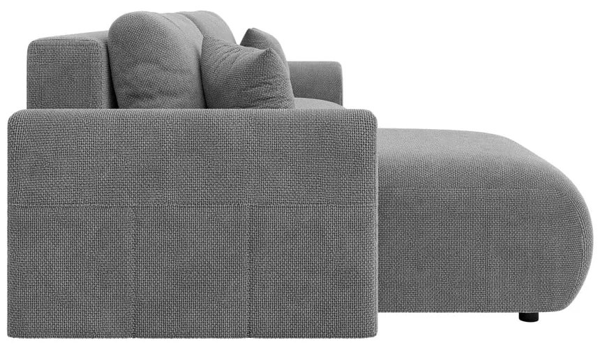 Сив разтегателен ъглов диван (променлив) Lorine – Ropez
