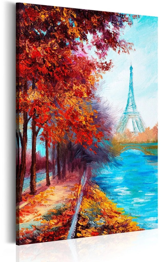 Печат върху платно - Autumnal Paris 80x120