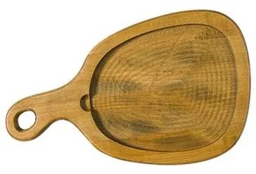 Дървена дъска 42x25,5xh2.5см BONNA-WOOD PIUMA-(WDPIU 25 DZ)